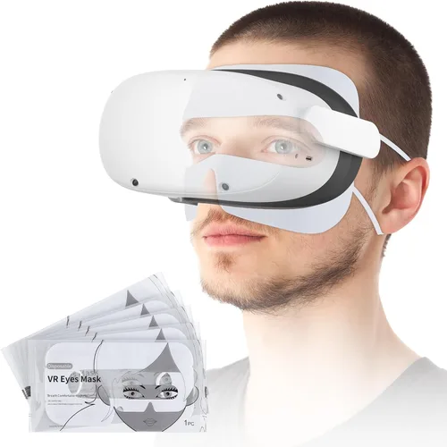 Vista 6 de DESTEK QH3 Head Strap & VR Face Mask Bundle, Compatible with Quest 3