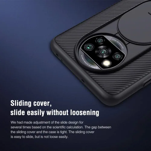 Vista 2 de Funda para Xiaomi Poco X3 NFC, CamShield Pro Slim Funda protectora con protector de cámara PC duro y TPU Ultra Thin Anti-arañazos Funda para xiaomi