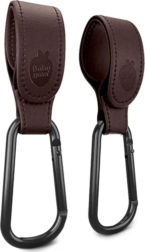 Vista 10 de Baby Uma Stroller Hooks for Bags - Non-Slip, One-Hand Use