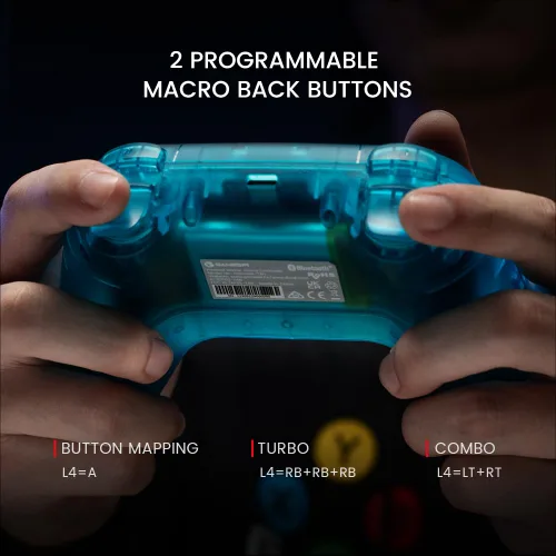 Vista 7 de GameSir Nova Wireless Switch Pro Controller - Switch/Lite/OLED, Hall Effect Joysticks, RGB LED, Turbo, Programmable, Motion Control, Wake Up