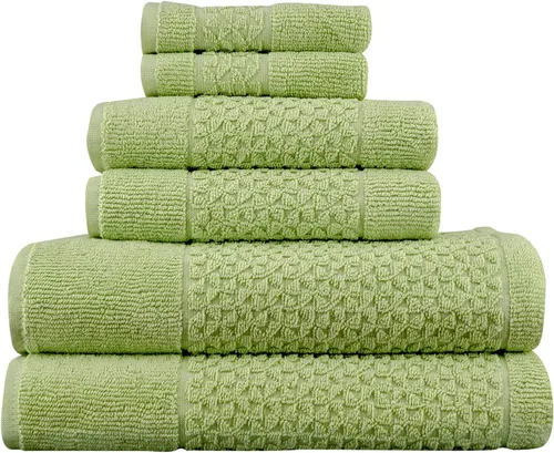 Vista 12 de Classic Turkish Towels Meital - Juego de 6 piezas: azul