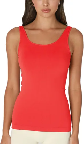 Vista 26 de NIKIBIKI Playera sin costuras clásica premium para mujer, fabricada en EE. UU., talla única