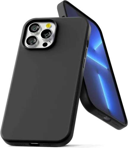 Vista 12 de GOOSPERY Funda de silicona líquida compatible con iPhone 13 Pro Max, protección de cuerpo completo, suave al tacto, a prueba de golpes, con forro