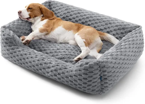 Vista 9 de Bedsure Linda cama lavable y esponjosa para gatos y gatitos de interior, 20 Gris
