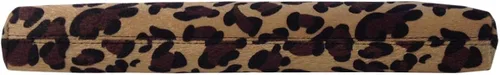 Vista 3 de JNB Bolso de mano de piel sintética de leopardo con asa superior