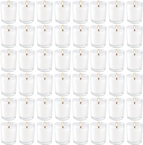Vista 26 de YOROXRG Juego de 12 velas perfumadas de cera de soja, velas de lata de viaje para el hogar, 3.05 onzas para mamá para Navidad, cumpleaños, Acción