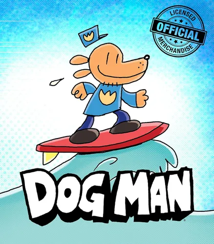 Vista 7 de Dog Man Unleashed - Camiseta gráfica de manga corta para niños pequeños y jóvenes, Athletic Heather