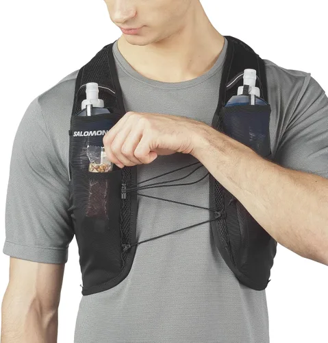 Vista 8 de Salomon ADV HYDRA VEST 8 - Paquete de hidratación para correr Negro