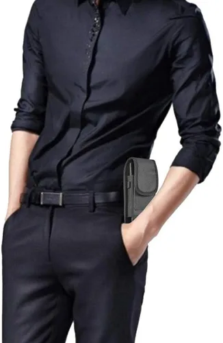 Vista 2 de Funda resistente para teléfono celular con clip para cinturón para Samsung Galaxy S22 Ultra S22+ A13 4G 5G A53 A03s S21 FE A02s A52 A12 A42 A32 S21+