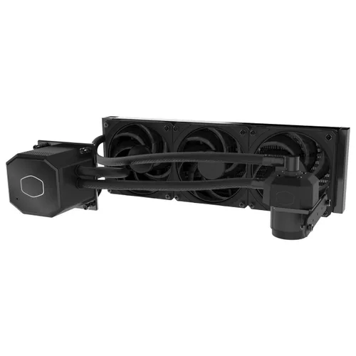 Vista 8 de Cooler Master MasterLiquid ML360 SUB-Zero, enfriador líquido de CPU AIO alimentado por tecnología Intel Cryo Cooling, bomba de enfriamiento