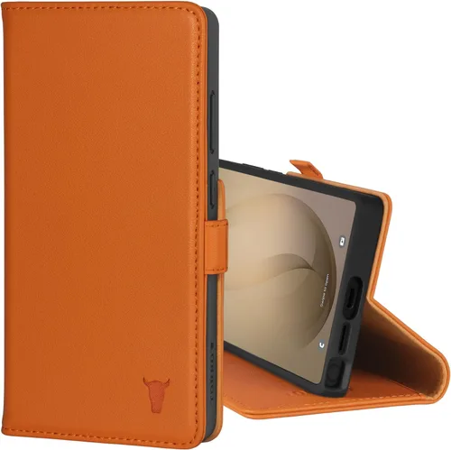 Vista 9 de TORRO Funda de cuero compatible con Samsung Galaxy S26 Ultra 5G 2026 - Funda de cuero premium tipo cartera con función atril y ranuras para tarjetas