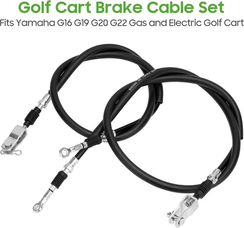 Vista 4 de 10L0L Juego de cables de freno para carrito de golf compatible con Yamaha G8 G14 G16 G19 G20 G22 a gas y carros de golf eléctricos