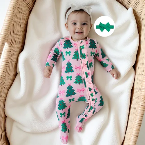 Vista 5 de Kuriozud Mameluco de una pieza para bebé recién nacido, niña, niño, ropa infantil