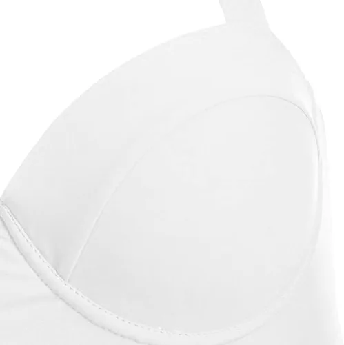 Vista 4 de Traje de baño vintage de dos piezas para mujer, conjunto de bikini de cintura alta fruncida con parte inferior