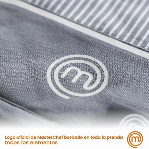Vista 5 de MasterChef Chef Apron for Men & Women, Cooking Apron for the Kitchen & BBQ Grilling