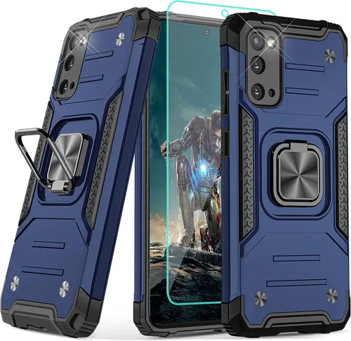 Vista 76 de YmhxcY Funda para Galaxy Note 8, funda para Galaxy Note 8 con protector de pantalla curvado 3D, fundas de grado armadura con soporte giratorio