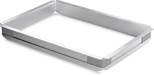 Vista 10 de New Star Foodservice Extensor de bandeja para bollo de aluminio, 9 x 13 pulgadas (tamaño de un cuarto)