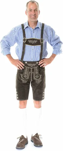 Vista 5 de Bergkristall, auténtico traje alemán Lederhosen