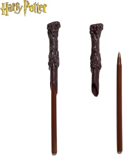 Vista 3 de Diario de piel sintética de Harry Potter con bolígrafo