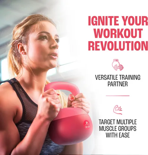 Vista 4 de Serenilite - Juego de pesas rusas suaves, juegos de pesas rusas para mujeres y hombres, pesas rusas de entrenamiento de fuerza seguras, pesas rusas