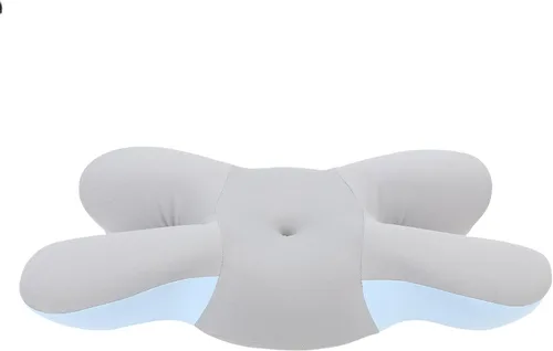 Vista 5 de Almohada cervical para el cuello, almohada ergonómica de espuma viscoelástica inodora, cama ortopédica para dormir boca abajo, ideal para regalo