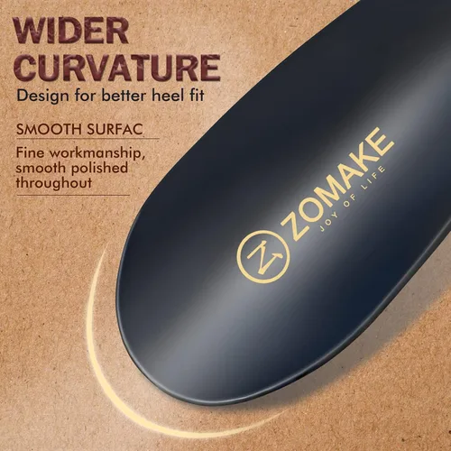Vista 3 de ZOMAKE Long Shoe Horn for Seniors Men,Metal Shoehorn Long handle for Boots, Shoe Spoon Helper