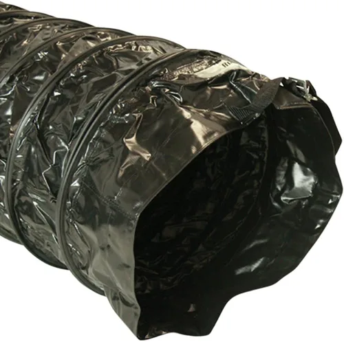 Vista 2 de Rubber-Cal Conducto flexible "Air Ventilator Black" - 4" de diámetro x 25 pies