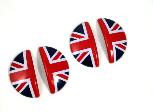 Vista 3 de ATEX Union Jack - Cubierta adhesiva para manija de puerta interior Cooper MK2 R60 R60