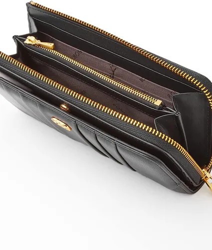 Vista 5 de Bonia Cartera larga con cremallera de Croissant, Nero, Croissant - Cartera larga con cremallera