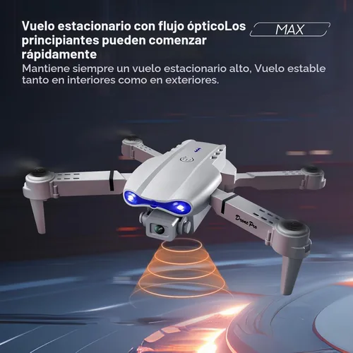 Vista 4 de Dron elicci E99 con controlador de pantalla, dos baterías, sujeción de altitud, despegue y aterrizaje con una tecla, evasión activa de obstáculos.