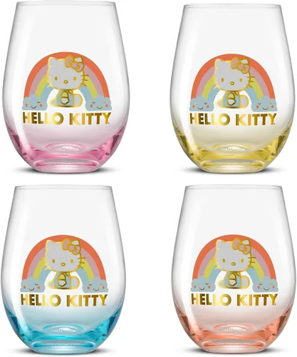 Vista 23 de JoyJolt Star Wars™ - Vasos para casco sin tallo, juego de 4 vasos grandes de vidrio de 19 onzas, regalos de cocina de guerra y coleccionables