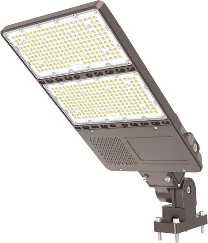 Vista 20 de Luz LED para estacionamiento con certificación UL, 150 W, 120 W, 90 W, ajustable, con fotocélula de 22500 lm, caja de zapatos, luces de inundación