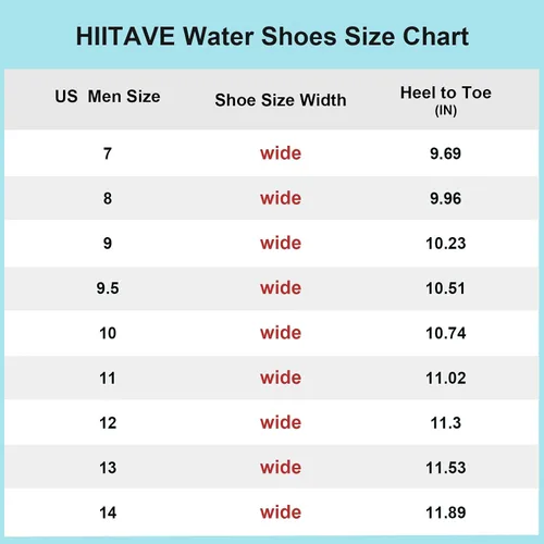 Vista 2 de HIITAVE - Zapatos acuáticos y con sensación de pies descalzos para hombre, calcetines acuáticos de secado rápido para deportes al aire libre