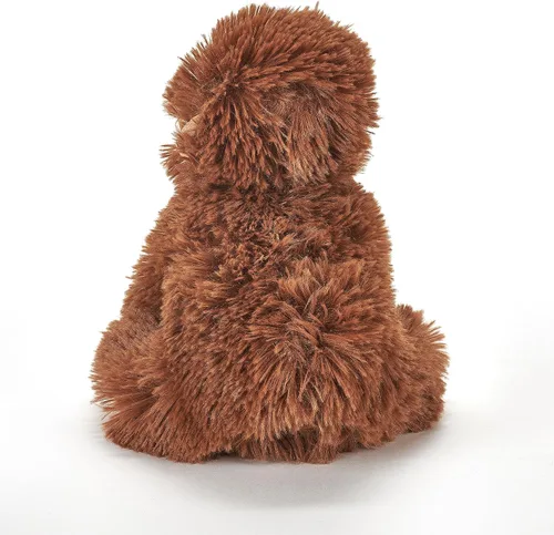Vista 3 de The Petting Zoo Peluche de orangután hembra, Wild Onez, 9 pulgadas