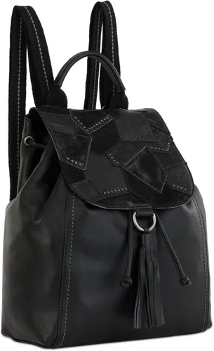 Vista 3 de The Sak Avalon - Mochila convertible de piel para mujer color negro