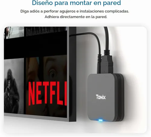 Vista 4 de Android TV Box 10,0, Tx1 Mini TV Box 2GB RAM 16GB ROM Allwinner H313