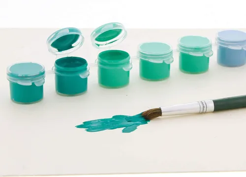 Vista 4 de U.S. Art Supply Juego de pintura acrílica, kit de pintura de 80 colores para lienzo, madera, roca y manualidades, pinturas artísticas no tóxicas