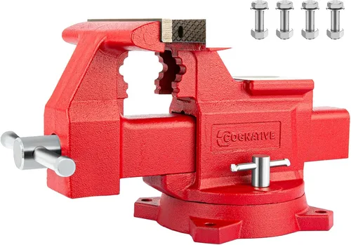 Vista 16 de Tornillo de banco de posicionamiento COGNATIVE 5" UPG 360°, fuerza de 8800LB