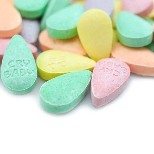 Vista 3 de Cry Baby Tears Extra Sour Candy, cinco sabores, cajas de 1.98 onzas (paquete de 24)
