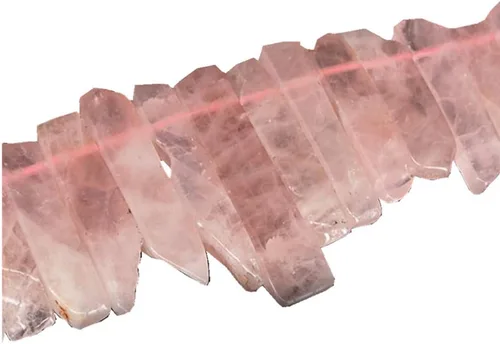 Vista 12 de Cuentas de cristal de amatista natural, tira plana irregular, cuentas sueltas de palo para hacer joyas, cristal curativo, pulido o crudo en la parte