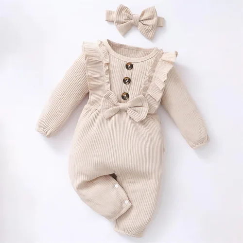 Vista 5 de TBUIALL Ropa para niñas pequeñas, traje de escalada de dos piezas, traje de escalada T4 de manga larga para niñas pequeñas