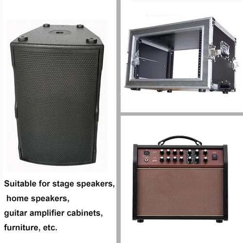 Vista 4 de Patas de goma, pies de goma para altavoz, paquete de 16 unidades de 1.575 in x 0.394 in, uso para pies de subwoofer, pies de altavoces, pies de caja