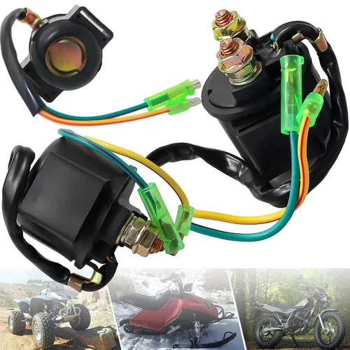 Vista 7 de Relé solenoide de arranque para Honda Fourtrax 300 TRX300EX 1993 1994 1995 1996 1997 1998 1999 2000 2001 2002 2003