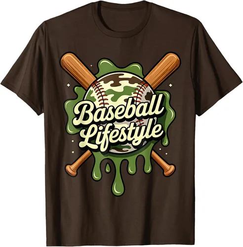 Vista 61 de Baseball Life Style 101 Apparel Youth Drip Baseball Boys Kid Camiseta