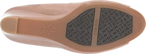 Vista 4 de NINE WEST Tacones de cuña de gamuza para mujer