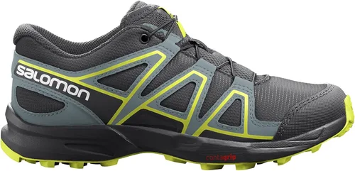 Vista 7 de Zapatillas de running Salomon Speedcross J Trail Ciruela CaspiaAzul de Noche