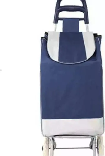 Vista 4 de Bolsa de repuesto para carrito de compras, bolsa de carrito de 41 L para carrito de compras, bolsa de almacenamiento impermeable de tela Oxford