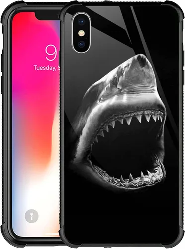 Vista 32 de Funda compatible con iPhone XR, diseño de elefantes africanos para niñas, diseño de patrón a prueba de golpes, antiarañazos, carcasa trasera