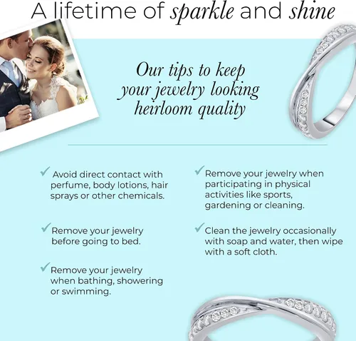 Vista 5 de La Joya 14 CT TW Certified Lab Created Diamond Bands for Women - Solid 10k Yellow or White Gold Diamond Wedding Rings, Anniversary Bands, Promise