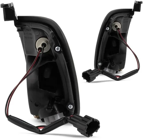 Vista 7 de Para 1998-2000 Nissan Frontier juego de luces de estacionamiento/señal lado del conductor y del pasajero NI2520124 + NI2521124 26125-7Z425 +